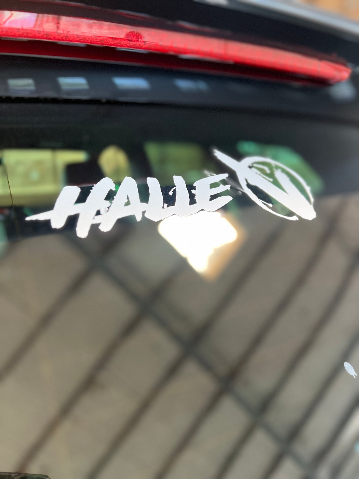 Sticker Logo Weiß